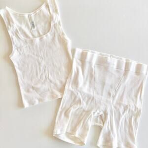 NWOT Skims Cotton Rib Set